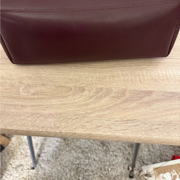 Coach Avenue Tote Raspberry/Metallic Raspberry/Light Gold - Picture 3 of 4